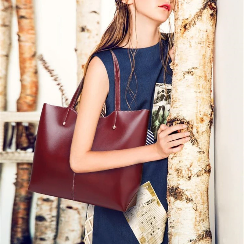 Oil Wax Leather Women Shoulder Bags Vintage Women Handbags High Capacity Tote Bag Casual Pu Leather Female Messenger Bag PJL013
Oil Wax Leather Women Shoulder Bags Vintage Women Handbags High Capacity Tote Bag Casual Pu Leather Female Messenger Bag PJL013