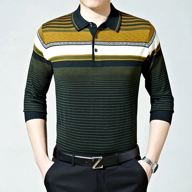 Autumn Casual Turn-down Collar Cashmere Sweater Men Wool Sweaters Long Sleeve Pullover Shirts Men With Pocket Sweater
Autumn Casual Turn-down Collar Cashmere Sweater Men Wool Sweaters Long Sleeve Pullover Shirts Men With Pocket Sweater