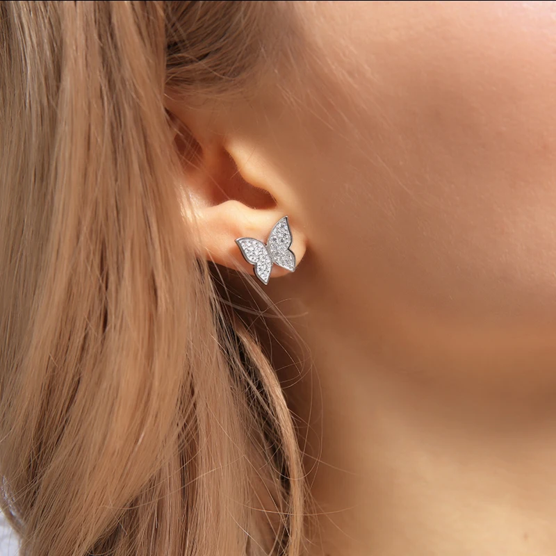 Silver Color Long Tassel Zircon Butterfly Drop Earrings For Girls Fashion 2021 Hanging Women Earrings Summer Jewelry Girls GIft
Silver Color Long Tassel Zircon Butterfly Drop Earrings For Girls Fashion 2021 Hanging Women Earrings Summer Jewelry Girls GIft