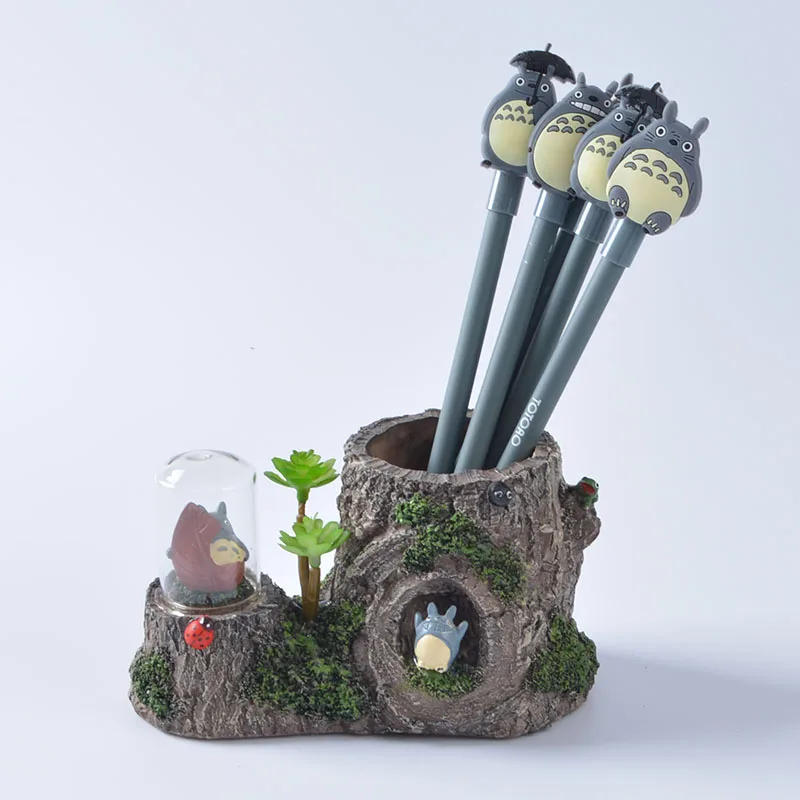 Office Stationary Studio Ghibli Миядзаки Хаяо Аниме ТОТОРО Безликие Гелевые Ручки Симпатичные