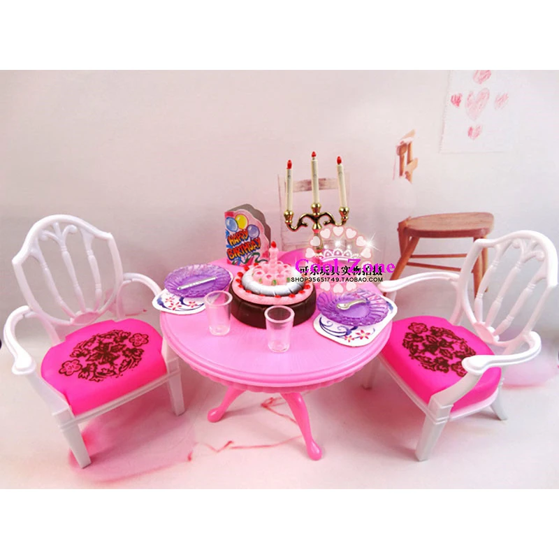 New Arrival Miniature Furniture Dining Table for Barbie Doll House Classic Toys for Girl Free Shipping
New Arrival Miniature Furniture Dining Table for Barbie Doll House Classic Toys for Girl Free Shipping