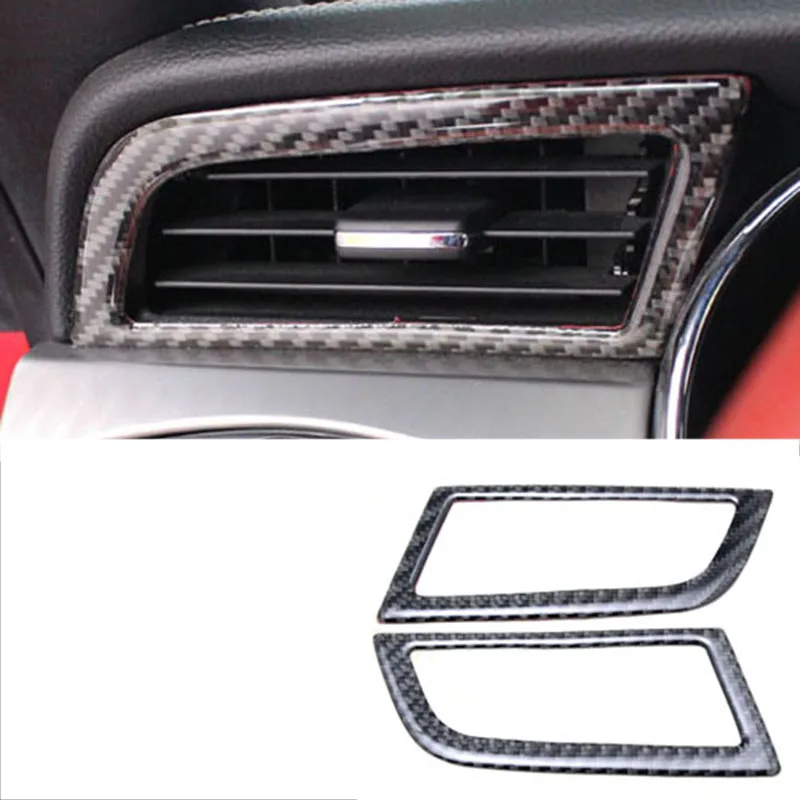 lsrtw2017 carbon fiber car dashboard side vent trims for ford mustang 2015 2016 2017 2018 2019
lsrtw2017 carbon fiber car dashboard side vent trims for ford mustang 2015 2016 2017 2018 2019