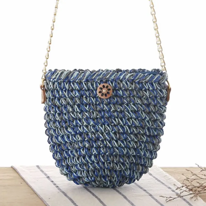New cute straw shoulder Messenger bag national wind small knit bag travel holiday leisure handbags
New cute straw shoulder Messenger bag national wind small knit bag travel holiday leisure handbags