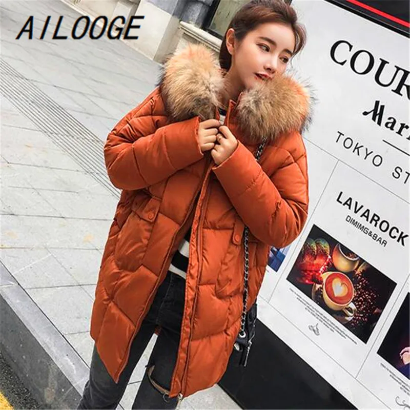 AILOOGE 90% Down Jacket Female Parkas For Winter Jacket Women Long Thick Parka Fur Collar Hood Coat casaco feminino coat women
AILOOGE 90% Down Jacket Female Parkas For Winter Jacket Women Long Thick Parka Fur Collar Hood Coat casaco feminino coat women