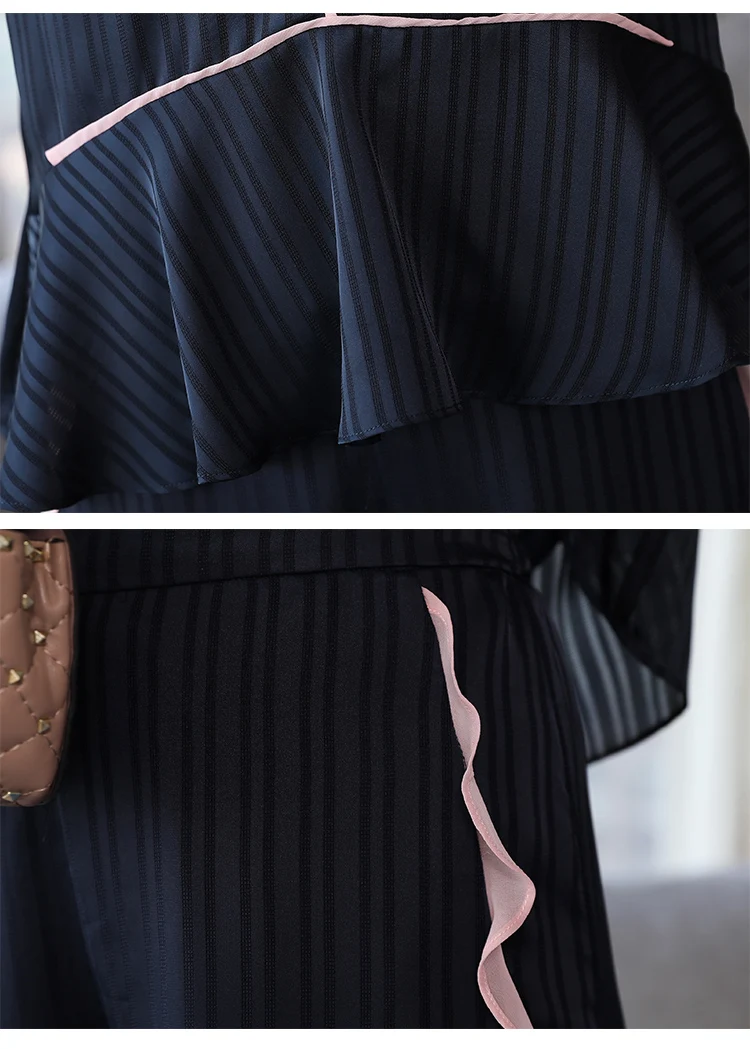 Striped Two Piece Set Fashion 2 Piece Pants Sets Women Ensemble Femme Deux Pieces Year-old Female Costume Conjunto Feminino
Striped Two Piece Set Fashion 2 Piece Pants Sets Women Ensemble Femme Deux Pieces Year-old Female Costume Conjunto Feminino