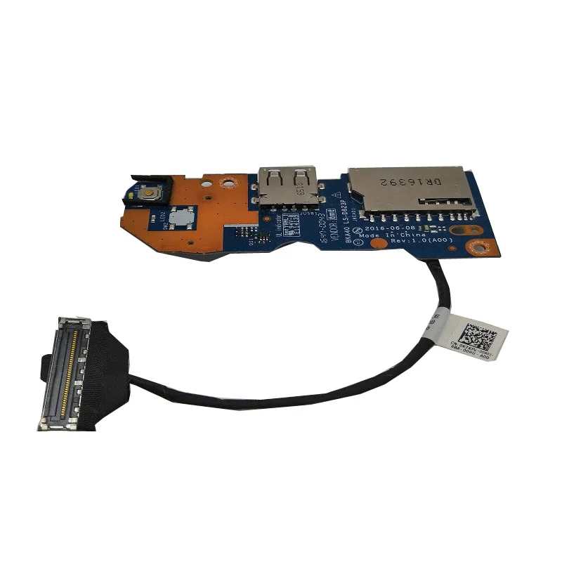 Free Shipping!!! 1PC Original Laptop USB Board For DELL 15 7560 14 7460 LS-D823P 0857WR
Free Shipping!!! 1PC Original Laptop USB Board For DELL 15 7560 14 7460 LS-D823P 0857WR