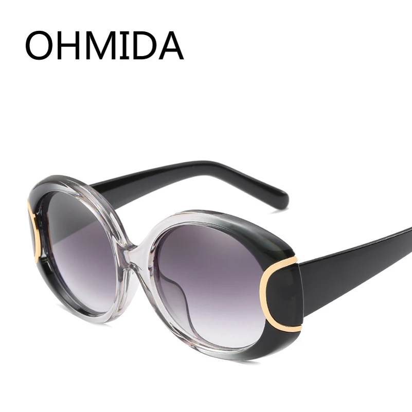 Высококачественные Овальные Солнцезащитные очки OHMIDA женские зеркальные
