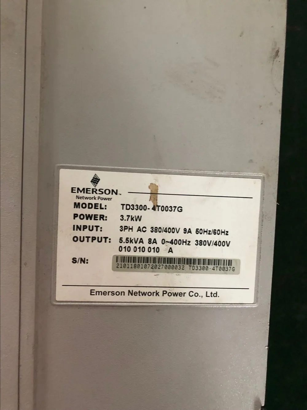 TD330-4T0037G inverter Good appearance , 90% new ,90 days warranty , in stock free shipping
TD330-4T0037G inverter Good appearance , 90% new ,90 days warranty , in stock free shipping