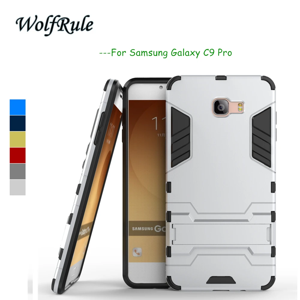 WolfRule sFor Phone Case Samsung Galaxy C9 Pro Cover Silicone + Plastic Anti-Knock Case For Samsung Galaxy C9 Pro Case C9 Pro
WolfRule sFor Phone Case Samsung Galaxy C9 Pro Cover Silicone + Plastic Anti-Knock Case For Samsung Galaxy C9 Pro Case C9 Pro