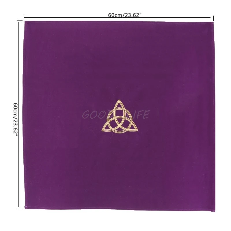 Free shipping 60x60cm Velvet Tarot Tablecloth Altar Wicca Pentacle Sun Embroidery Board Game Tarot Tablecloth
Free shipping 60x60cm Velvet Tarot Tablecloth Altar Wicca Pentacle Sun Embroidery Board Game Tarot Tablecloth