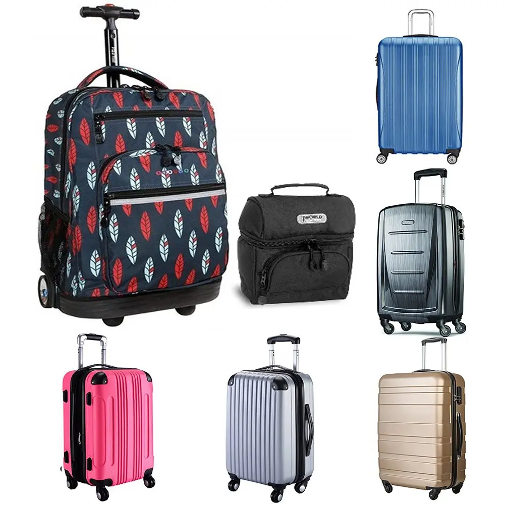 24 "16" 28 "20" 22 "Мир Инди Sundance Ролик Рюкзак Back Pack и Кори обед сумка Комплект