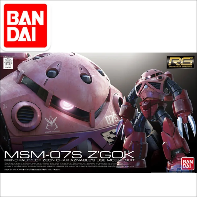 Модель RG 1/144 Gundam MSM-07S Z'GOK GUNDAM, японская модель, суперробот-трансформер, Сборная модель Bandai, фигурки героев
Модель RG 1/144 Gundam MSM-07S Z'GOK GUNDAM, японская модель, суперробот-трансформер, Сборная модель Bandai, фигурки героев