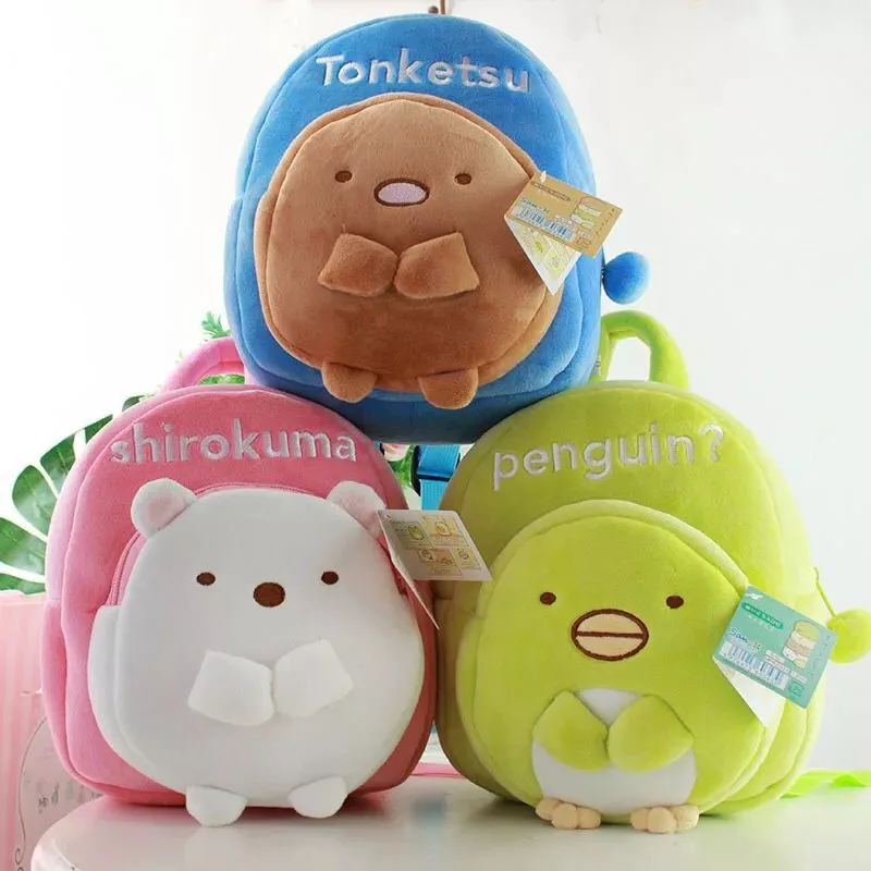Новинка 2019, Детский плюшевый рюкзак Sumikko Gurashi, школьный рюкзак с милыми мультяшными животными, дорожная мини-школьная сумка, рюкзак для дошкольного использования, детский подарок
Новинка 2019, Детский плюшевый рюкзак Sumikko Gurashi, школьный рюкзак с милыми мультяшными животными, дорожная мини-школьная сумка, рюкзак для дошкольного использования, детский подарок