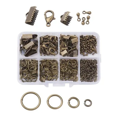1set Jewelry Findings Kit Starter Metal Iron Ear Hooks Wires open jump rings end clasps fastener Lobster Clasps For Craft Making
1set Jewelry Findings Kit Starter Metal Iron Ear Hooks Wires open jump rings end clasps fastener Lobster Clasps For Craft Making