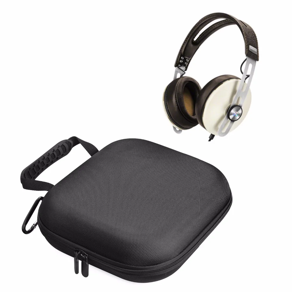

2021 New Carrying Nylon Hard Case Box & Bag Pouch Groups Case for Sennheiser Momentum & 2.0 Over Ear On Ear Headphone Headsets