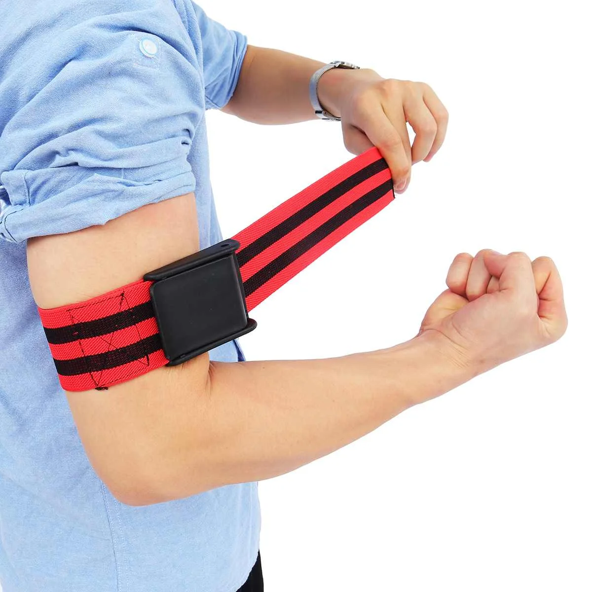 Fitness Occlusion Training Bands Blood Flow Blocking Training Equipment For Gym With Arm or Leg Traps Weightlifting Exercise
Fitness Occlusion Training Bands Blood Flow Blocking Training Equipment For Gym With Arm or Leg Traps Weightlifting Exercise