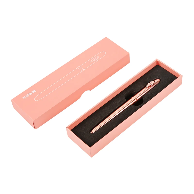 Fashion Elegant Rose Gold 0.5mm 0.38mm Fountain Pen with Gift Box High-end Metal Ink Pens for Student Women Writing Stationery
Fashion Elegant Rose Gold 0.5mm 0.38mm Fountain Pen with Gift Box High-end Metal Ink Pens for Student Women Writing Stationery