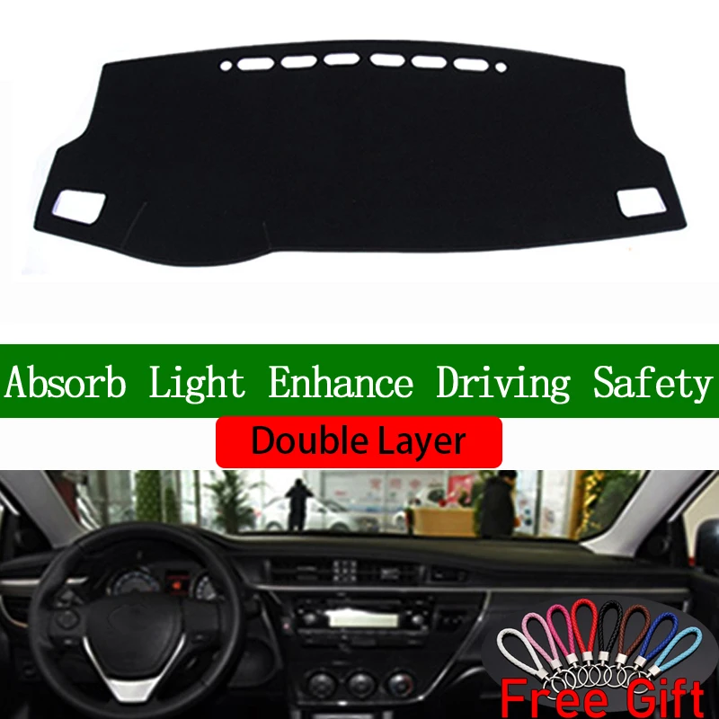 Double Layer Car Stickers For Toyota corolla 2014 2015 2016 2017 2018 Dashboard Cover Car Accessories Interior Car Decals
Double Layer Car Stickers For Toyota corolla 2014 2015 2016 2017 2018 Dashboard Cover Car Accessories Interior Car Decals