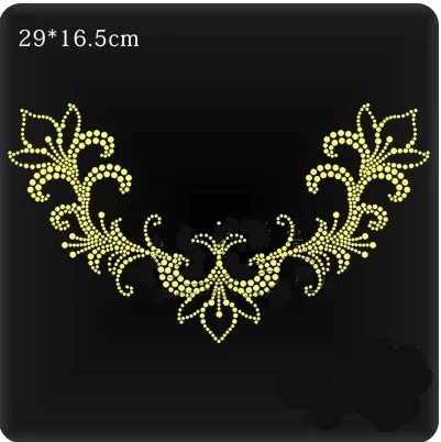 neckline patches hot fix rhinestones iron on transfers motif iron on crystal transfers design for socks pant seam
neckline patches hot fix rhinestones iron on transfers motif iron on crystal transfers design for socks pant seam