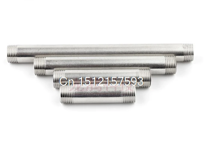 BSP 1/2 "Папа x 1/2" Папа 304, Резьбовая труба из нержавеющей стали SS304 L 200 мм
BSP 1/2 "Папа x 1/2" Папа 304, Резьбовая труба из нержавеющей стали SS304 L 200 мм