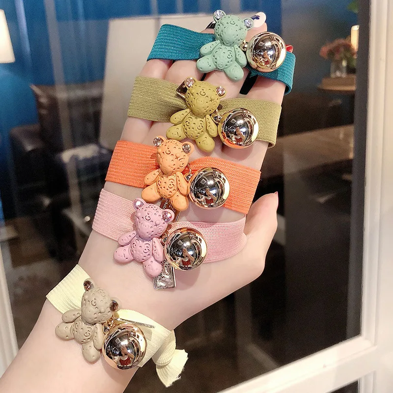 MuHan Cute Bear Golden Ball Girl Elastic Hair Bands Scrunchie Rubber Bands Knot Hair Rope Women Hair Accessories Ponytail Holder
MuHan Cute Bear Golden Ball Girl Elastic Hair Bands Scrunchie Rubber Bands Knot Hair Rope Women Hair Accessories Ponytail Holder