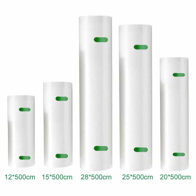 YTK Kitchen Food Vacuum Bag Storage Bags For Vacuum Sealer Food Fresh Long Keeping 12+15+20+25+28cm*500cm 5 Rolls/Lot
YTK Kitchen Food Vacuum Bag Storage Bags For Vacuum Sealer Food Fresh Long Keeping 12+15+20+25+28cm*500cm 5 Rolls/Lot