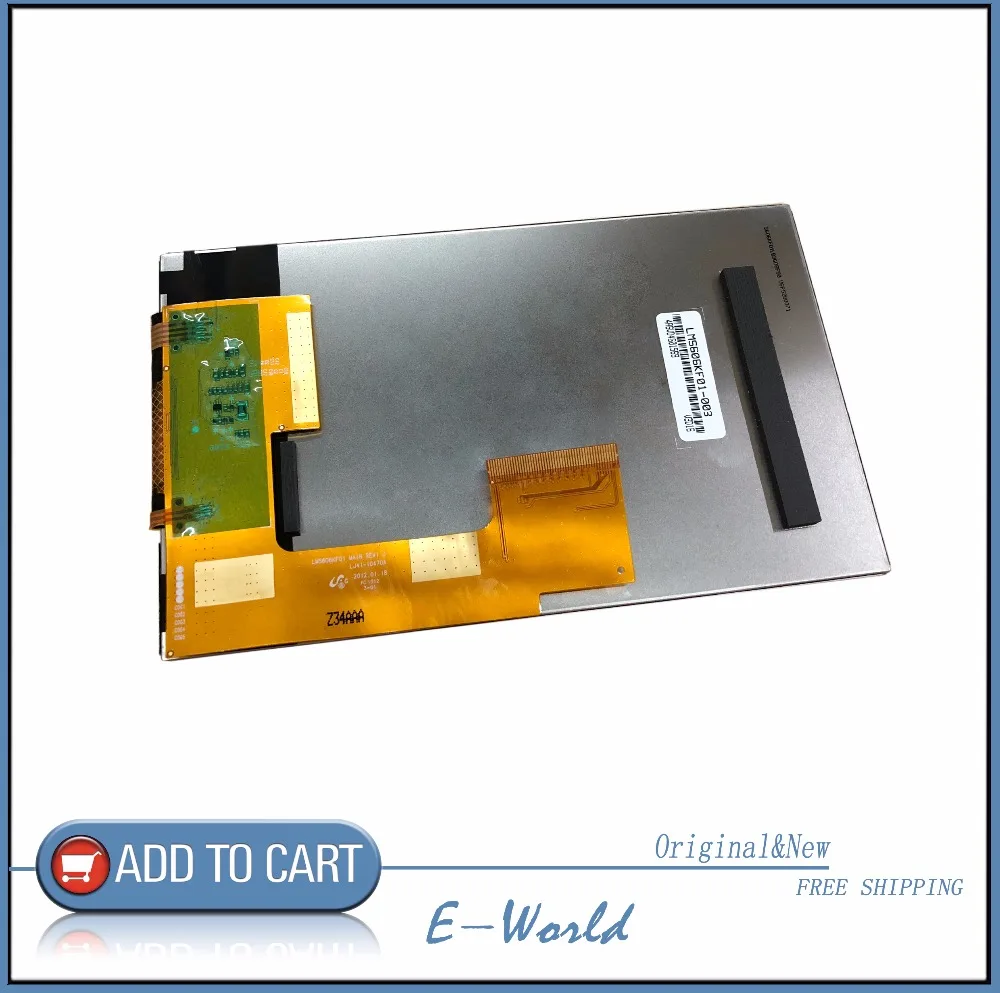 Original 6inch LCD display with touch screen digitizer LMS606KF01-002 LMS606KF01 LMS606KF01-003 for TomTom Sat Nav GPS
Original 6inch LCD display with touch screen digitizer LMS606KF01-002 LMS606KF01 LMS606KF01-003 for TomTom Sat Nav GPS