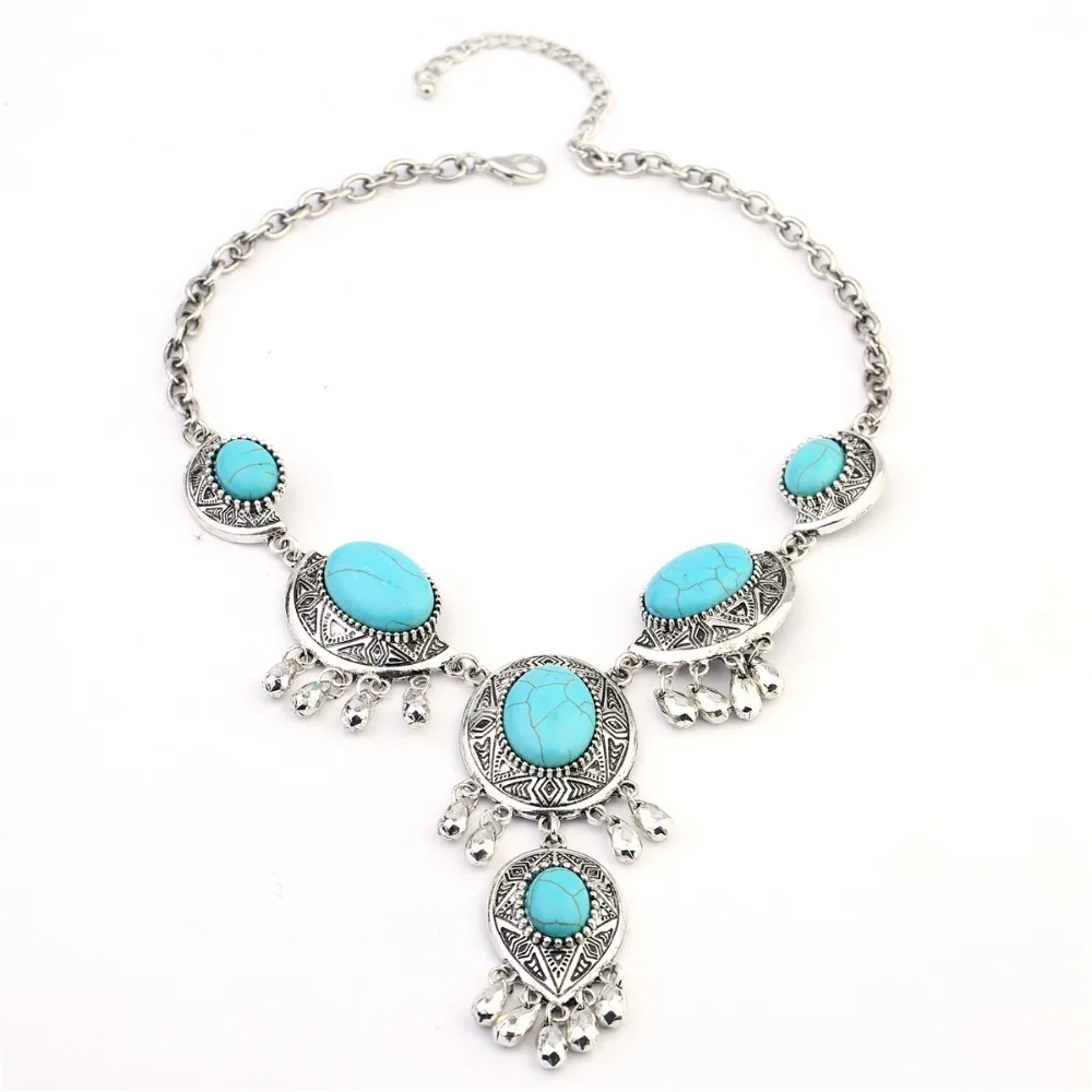2019 New Fashion Classic Bohemia Style Antique Silver Necklace true stone necklace jewelry for woman and girl's gift wholesale
2019 New Fashion Classic Bohemia Style Antique Silver Necklace true stone necklace jewelry for woman and girl's gift wholesale