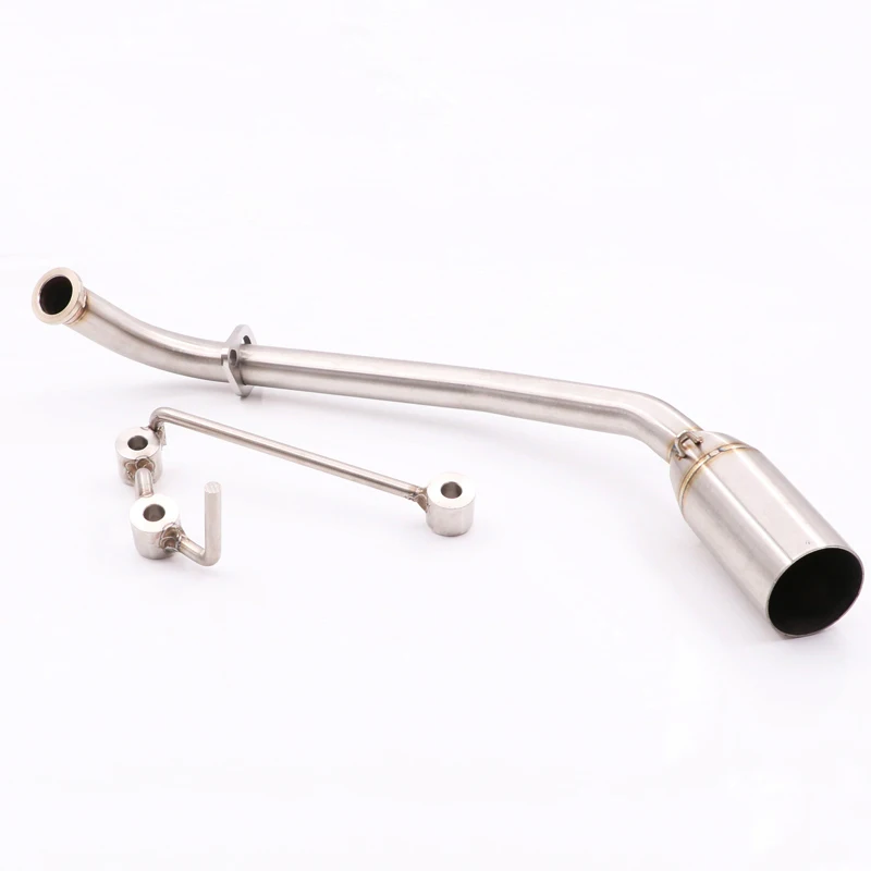 For Honda PCX125 PCX150 2012-2016 Exhaust Pipe Motorcycle Header Link with Fixing Bracket Slip On Install Stainless Steel | Автомобили и