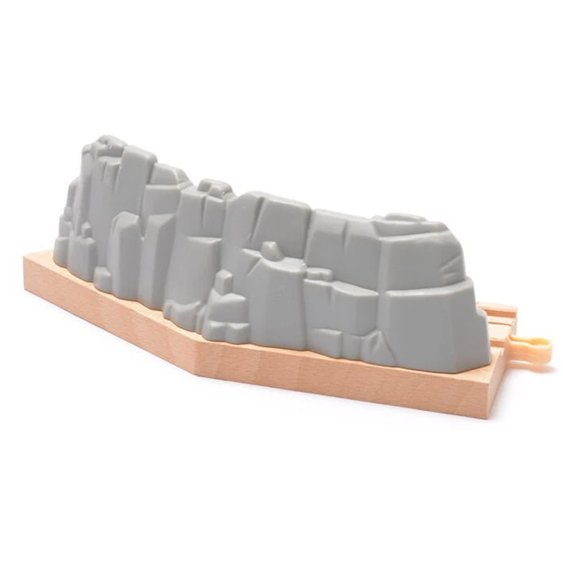 

x069 gravel short curved track railway Fitting game scene fit Electric car Brio wooden train developing boys