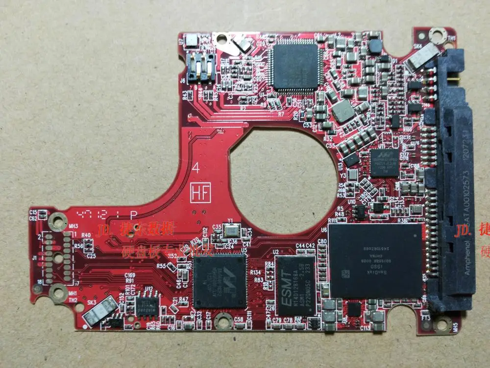HDD PCB logic board printed circuit red/green board 2060-771910-003 for WD 2.5 SATA hard drive repair data recovery
HDD PCB logic board printed circuit red/green board 2060-771910-003 for WD 2.5 SATA hard drive repair data recovery