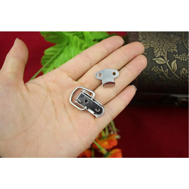 10Pcs 43*21mm,White Duck-Mouth Buckle Vintage Mini Lock Chest Gift Box Suitcase Case Buckles Toggle Hasp Latch Catch Clasp
10Pcs 43*21mm,White Duck-Mouth Buckle Vintage Mini Lock Chest Gift Box Suitcase Case Buckles Toggle Hasp Latch Catch Clasp
