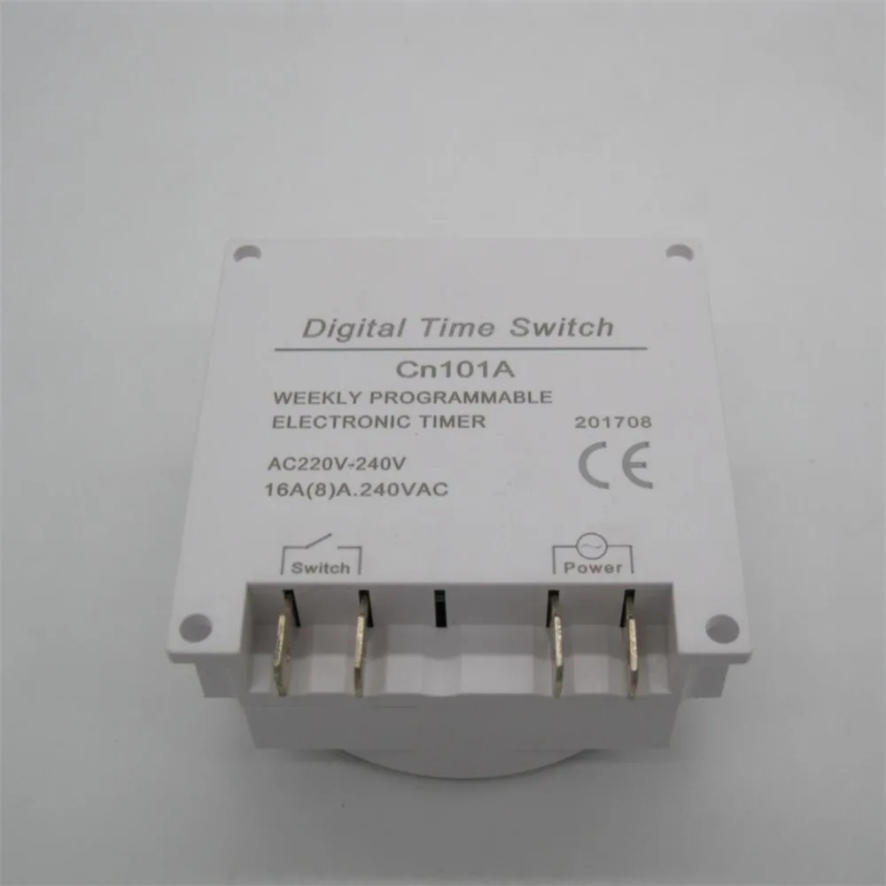 Таймер питания CN101A 220 В 12 24 переменного тока с ЖК дисплеем|time switch relay|timer time relaylcd timer