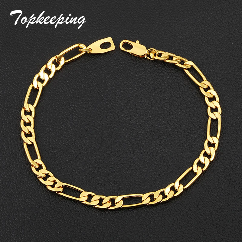 Simple Fashion Jewelry for Women Figaro Chain Bracelets Lobster Buckle Chic Metal Alloy Punk Jewelry Bracelet Mens Gifts Sales
Simple Fashion Jewelry for Women Figaro Chain Bracelets Lobster Buckle Chic Metal Alloy Punk Jewelry Bracelet Mens Gifts Sales