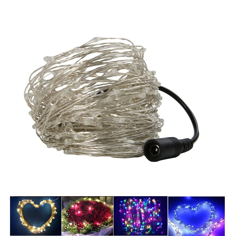 Christmas Tree LED 30M EU US Silver Wire String lights Waterproof LED Strip For Fairy Wedding Party Decoration Holiday lighting
Christmas Tree LED 30M EU US Silver Wire String lights Waterproof LED Strip For Fairy Wedding Party Decoration Holiday lighting