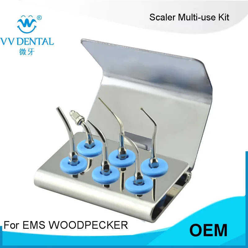 2 SETS EMUKS Scaler Multi-use Kit LEADING DENTAL REVOLUTION FOR DENTAL SCALING PERIODONTAL ENDODONTICS TREATMENT FIT EMS MECTON
2 SETS EMUKS Scaler Multi-use Kit LEADING DENTAL REVOLUTION FOR DENTAL SCALING PERIODONTAL ENDODONTICS TREATMENT FIT EMS MECTON