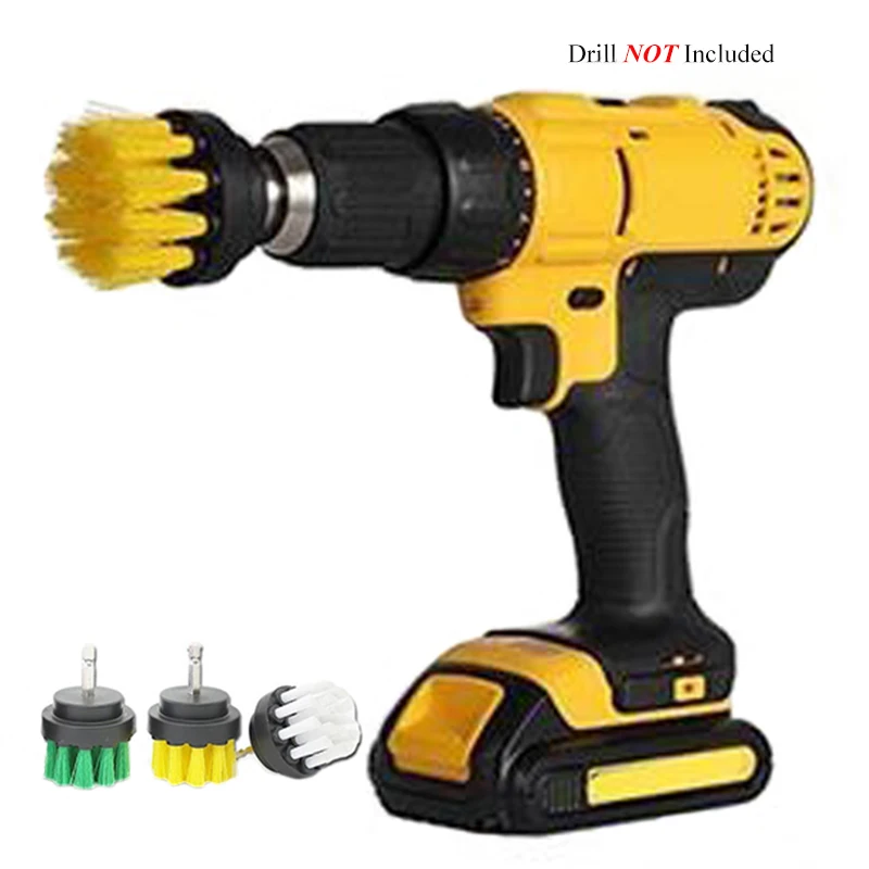 2 3.5 inch Drill Power Scrub Clean Brush For Leather Plastic Wooden Furniture Car Interiors Cleaning Power Scrub, Mutiple Colors
2 3.5 inch Drill Power Scrub Clean Brush For Leather Plastic Wooden Furniture Car Interiors Cleaning Power Scrub, Mutiple Colors