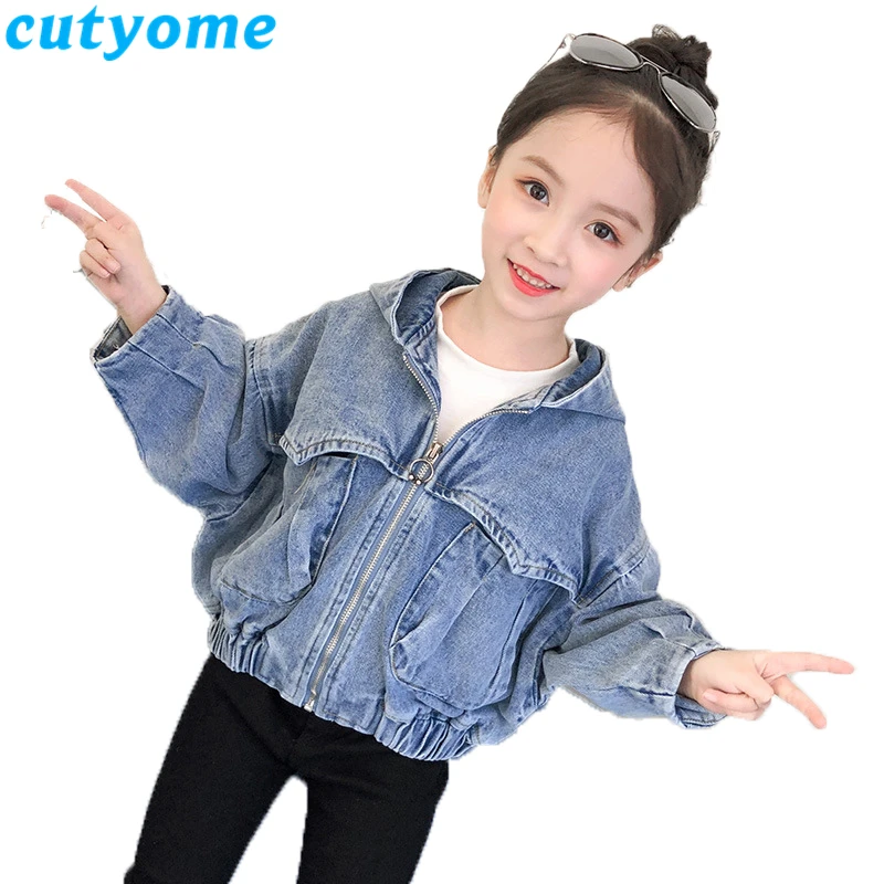 Denim Jackets For Girl Child Autumn Hooded Jeans Coat Toddler Kids Loose Denim Outerwear Coats Children Cardigan Bomber Jacket 9
Denim Jackets For Girl Child Autumn Hooded Jeans Coat Toddler Kids Loose Denim Outerwear Coats Children Cardigan Bomber Jacket 9