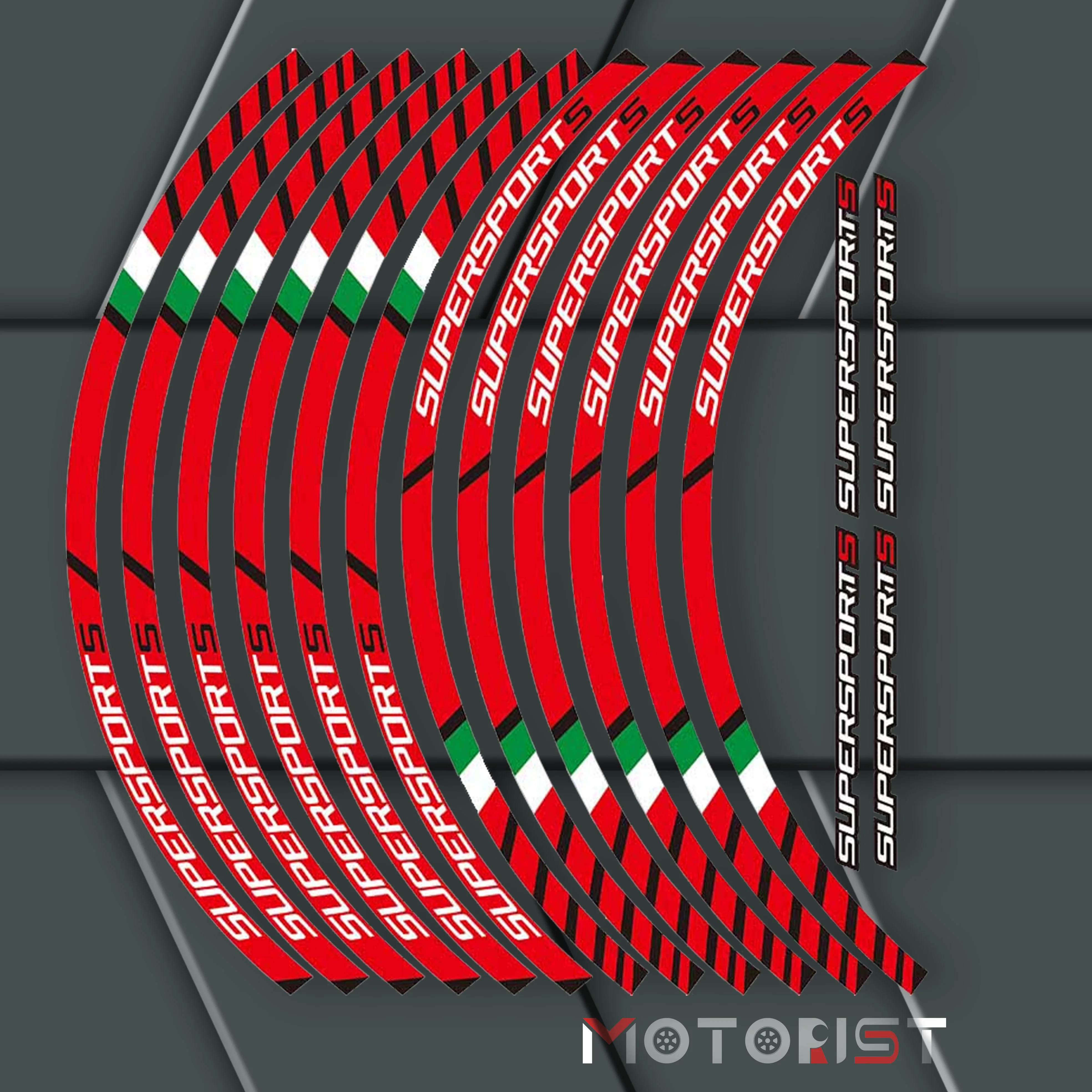 a set of 12pcs high quality motorcycle wheel decals waterproof Reflective stickers rim stripes For DUCATI super sport
a set of 12pcs high quality motorcycle wheel decals waterproof Reflective stickers rim stripes For DUCATI super sport