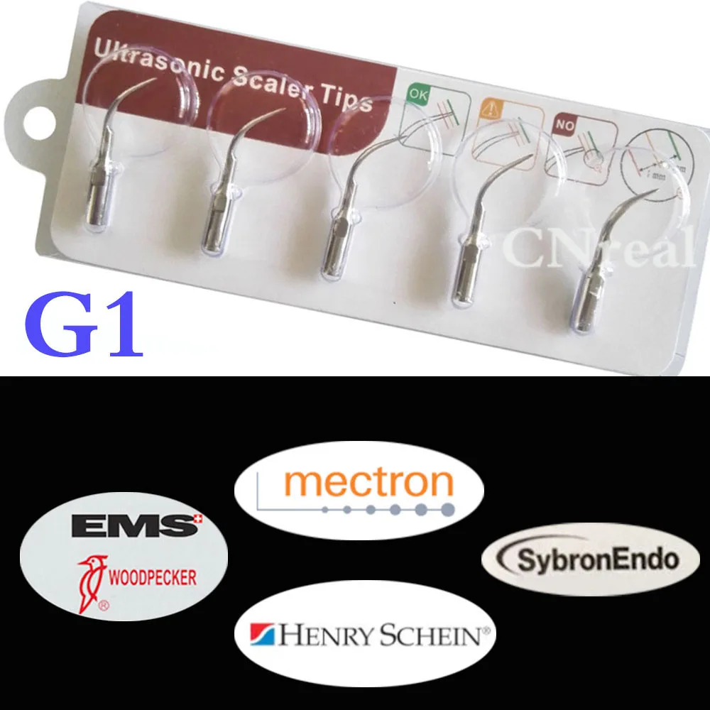 2 Packs (10 Pieces) Dental Ultrasonic Scaler Tip G1 for Woodpecker/ EMS/ UDS/ SYBRON-ENDO Series Teeth Whitening
2 Packs (10 Pieces) Dental Ultrasonic Scaler Tip G1 for Woodpecker/ EMS/ UDS/ SYBRON-ENDO Series Teeth Whitening