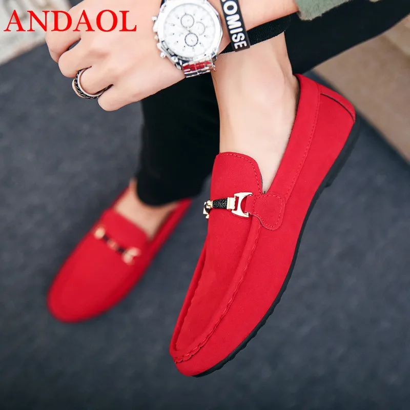 ANDAOL Men's Canvas Casual Shoes Top Quality Soft Solid Non-Slip Driving Loafers Luxury Slip-On Designer Business Office shoes
ANDAOL Men's Canvas Casual Shoes Top Quality Soft Solid Non-Slip Driving Loafers Luxury Slip-On Designer Business Office shoes