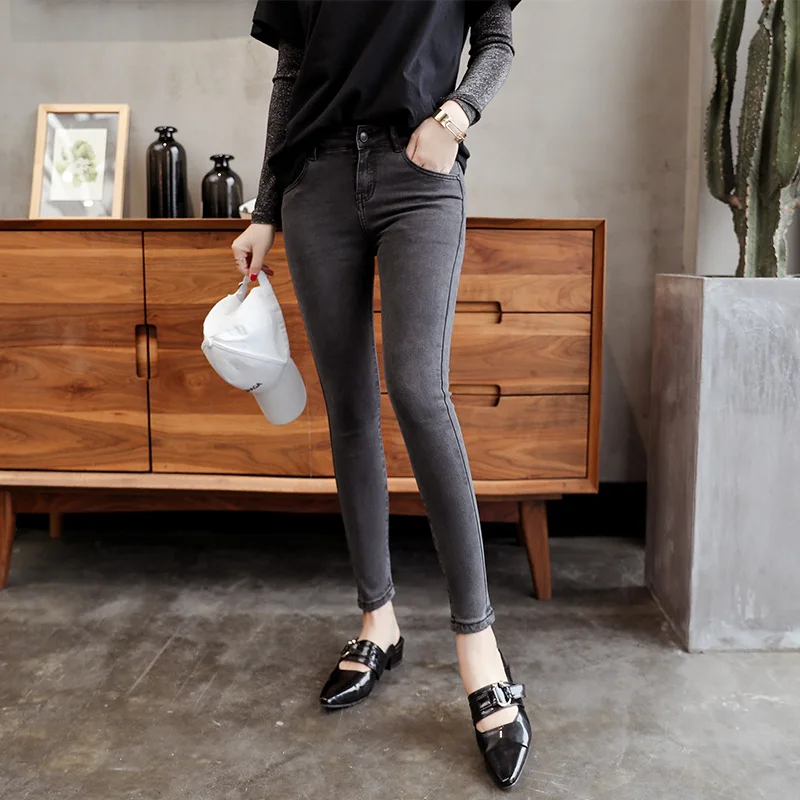 2018 Autumn Elastic High Waist Jeans Woman Skinny Jeans Stretch Ladies Jeans Slim Denim Pants Trousers for Women Plus Size
2018 Autumn Elastic High Waist Jeans Woman Skinny Jeans Stretch Ladies Jeans Slim Denim Pants Trousers for Women Plus Size