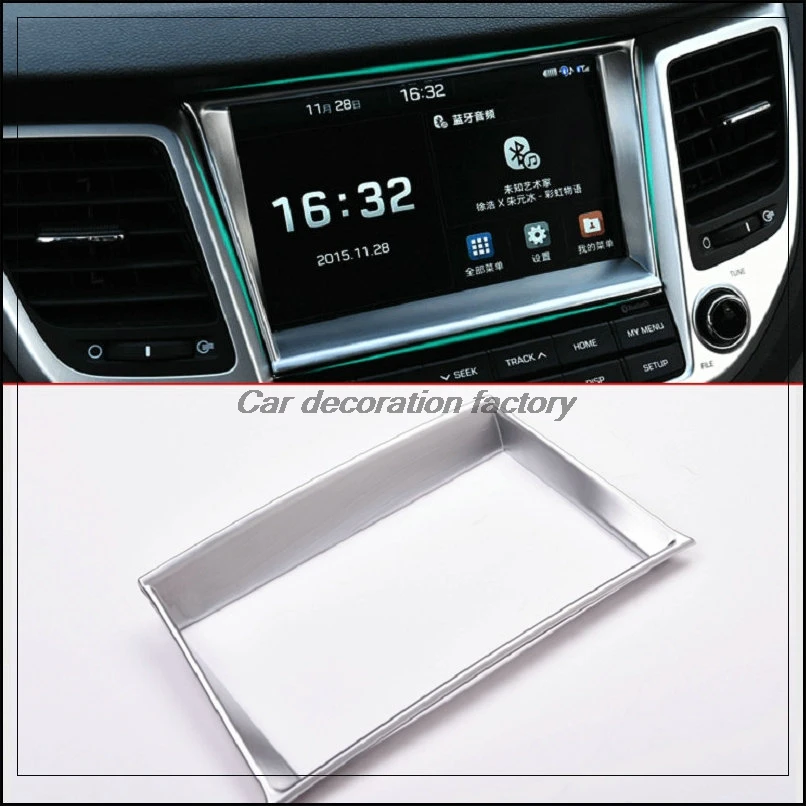 Car Styling ABS Car LED central navigation display screen decorative box for Hyundai Tucson 2015 2016 2017
Car Styling ABS Car LED central navigation display screen decorative box for Hyundai Tucson 2015 2016 2017