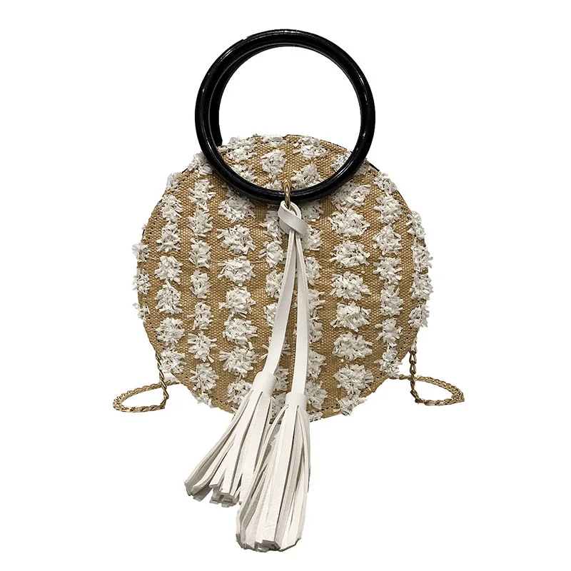 2019 New Korean version of the oblique slant chain women's bag portable single-shoulder small round bag tide 
2019 New Korean version of the oblique slant chain women's bag portable single-shoulder small round bag tide