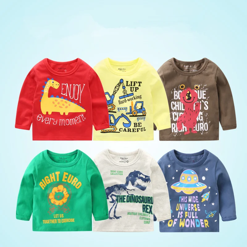 Brand Spring and Autumn Children Boys Long Sleeves T-Shirts Cotton Cartoon Car Children Shirt Baby Clothes Boys Sweatshirt YF028
Brand Spring and Autumn Children Boys Long Sleeves T-Shirts Cotton Cartoon Car Children Shirt Baby Clothes Boys Sweatshirt YF028