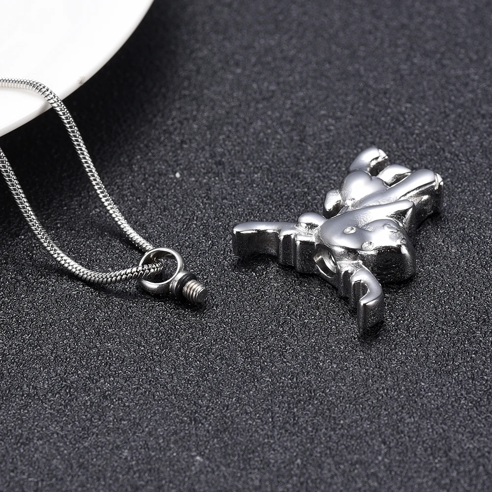 David's Deer Design Pet Cremation Urns Necklace Men Women Accessories Jewelry Polishing Steel Animal Ashes Holder Keepsake Urn
David's Deer Design Pet Cremation Urns Necklace Men Women Accessories Jewelry Polishing Steel Animal Ashes Holder Keepsake Urn