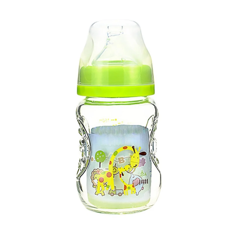 150ML BPA Free Baby Cartoon Glass Milk Wide Mouth Bottle Juice Bottle Baby Drink Baby Milk Bottle
150ML BPA Free Baby Cartoon Glass Milk Wide Mouth Bottle Juice Bottle Baby Drink Baby Milk Bottle