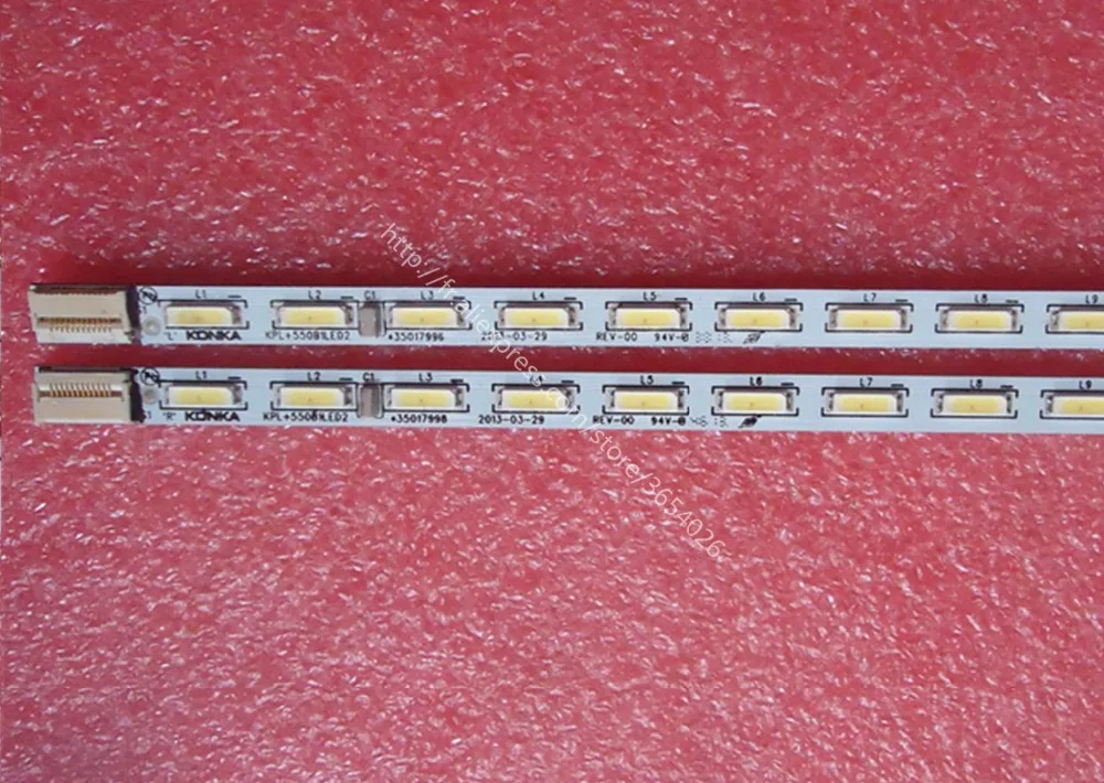 FOR konka LED55M5580AF backlight KPL+550B1LED2 35018085 35018012 35017996 35018013 35018014 1piece=56LED 613MM 1SET=L+R 2piece
FOR konka LED55M5580AF backlight KPL+550B1LED2 35018085 35018012 35017996 35018013 35018014 1piece=56LED 613MM 1SET=L+R 2piece
