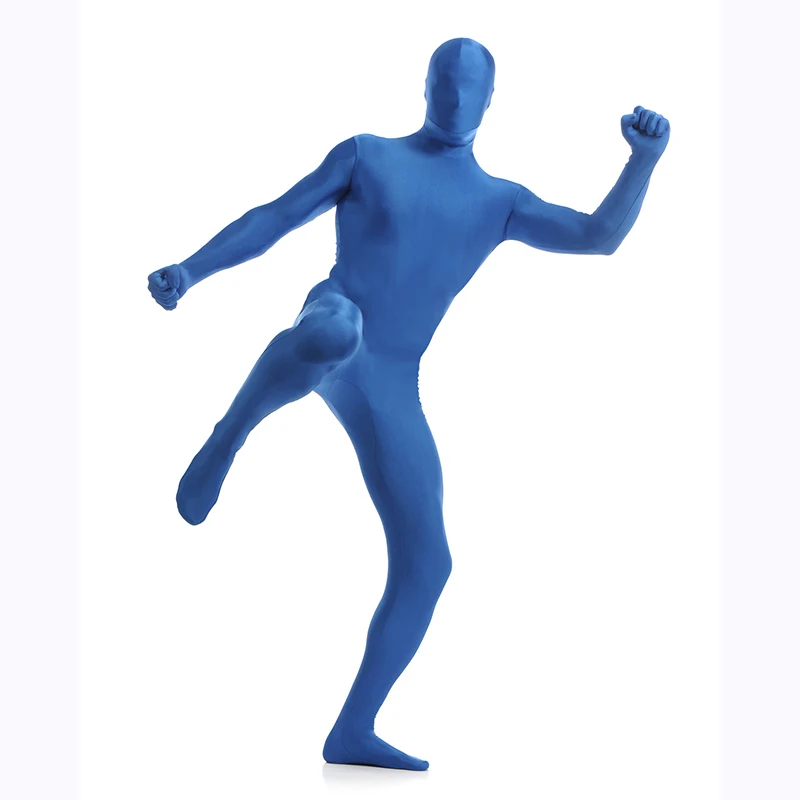 2018 Unisex Blue Lycra Full Body Zentai Suit Custom Spandex Nylon Bodysuit Halloween Costume Unitard Lycra Dancewear
2018 Unisex Blue Lycra Full Body Zentai Suit Custom Spandex Nylon Bodysuit Halloween Costume Unitard Lycra Dancewear
