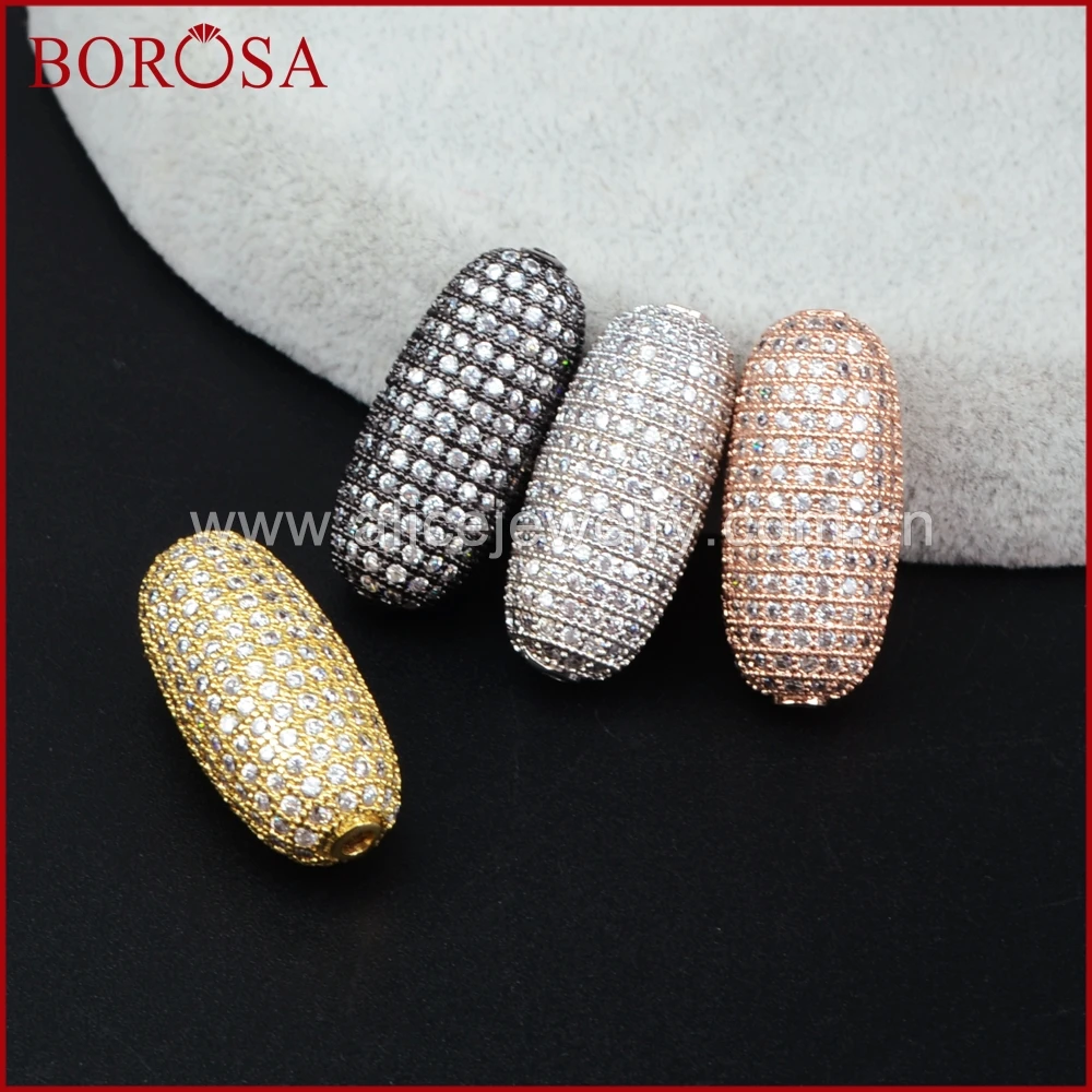 6 шт., овальные бусины BOROSA, микрозакрепка, циркониевые металлические разделительные бусины для браслета или ожерелья, DIY ювелирные изделия, ф...
6 шт., овальные бусины BOROSA, микрозакрепка, циркониевые металлические разделительные бусины для браслета или ожерелья, DIY ювелирные изделия, ф...